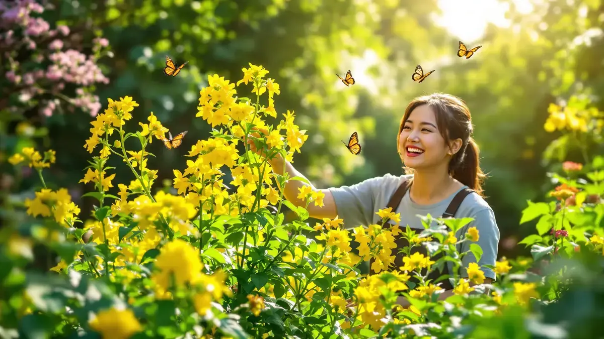Deze Chinese plant kan uw tuin omtoveren tot een waar festival van gele bloemen