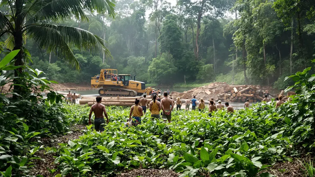 In het licht van de milieucrisis, zouden tropische bossen een bron van vervuiling kunnen worden?