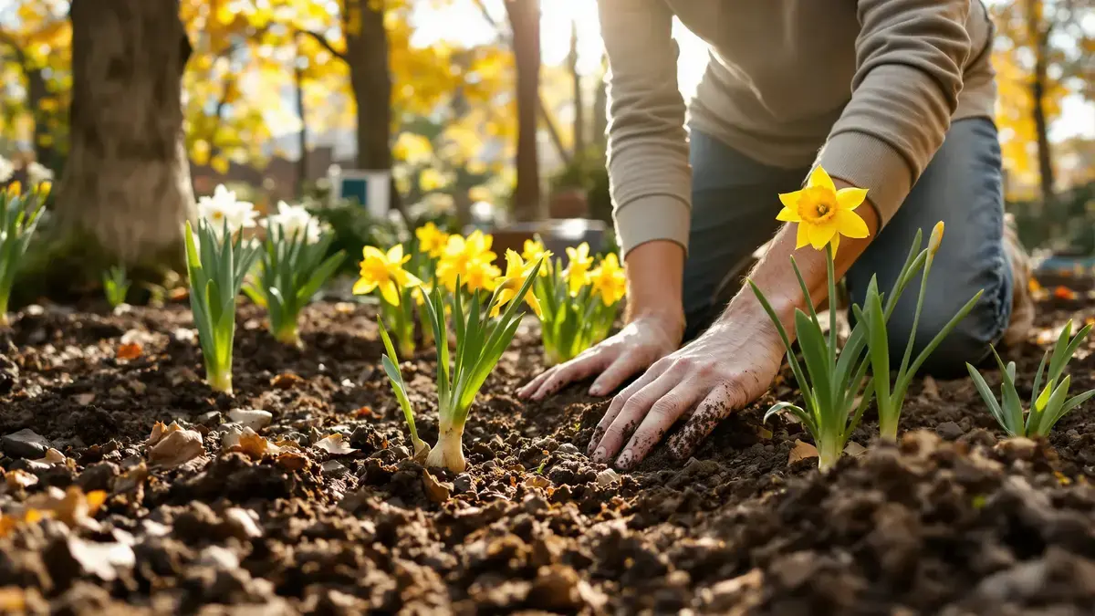 Voor papyraceus-narcissen die met kerst bloeien, leer de bollen op het juiste moment en op de juiste manier te planten.
